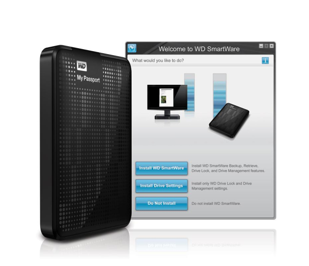 WD My Passport 1TB WDBBEP0010BBK Czarny - 1421334 - zdjęcie 5
